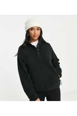 ASOS Petite - Pile da sci con bottoni a pressione