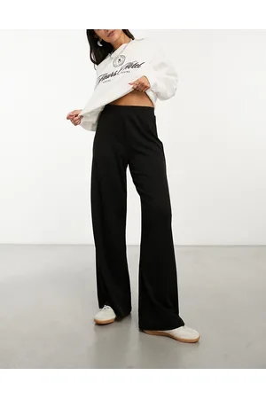 Pieces® Pantaloni a fondo ampio neri