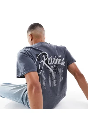 Reclaimed T-shirt stile band slavato