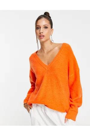 ASOS Maglione con scollo a V acceso