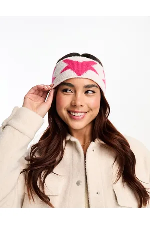 Daisy Street Fascia per capelli in maglia con stelline
