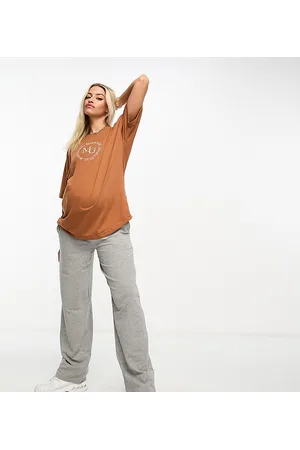 Mama;licious Mamalicious Maternity - Joggers grigi in coordinato