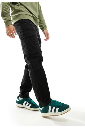 River Island Pantaloni cargo neri