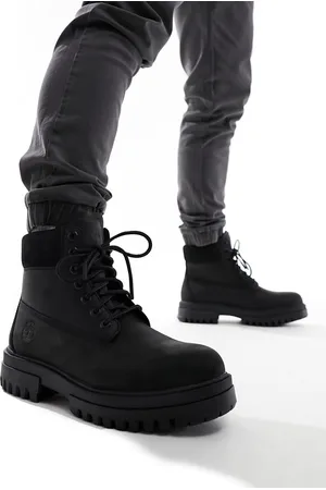 Timberland Elevated - Scarponcini premium da 6" in pelle pieno fiore neri