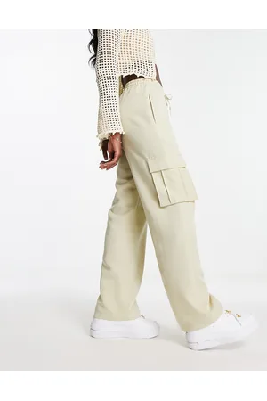 Urban classics Pantaloni cargo dritti color cemento