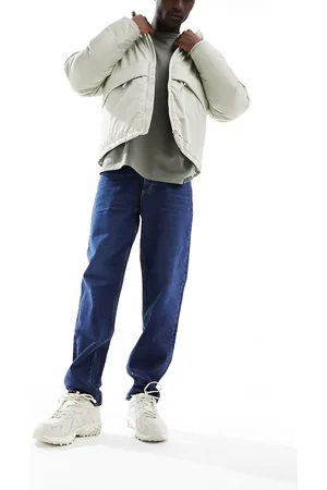 Lee Oscar - Jeans affusolati comodi lavaggio blu nostalgia scuro