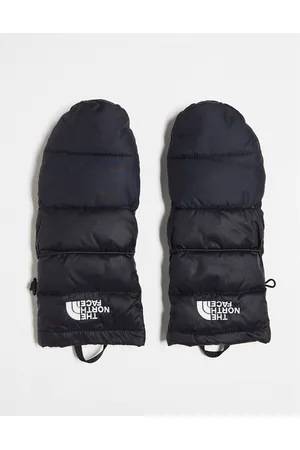 The North Face Nuptse - Muffole isolanti in piuma nera convertibili