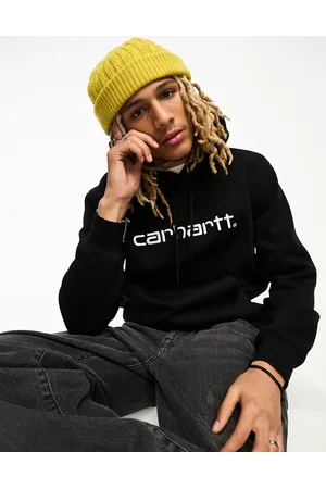 Carhartt Felpa nera con cappuccio