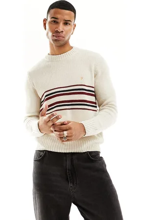 Farah Maldini - Maglione lavorato beige
