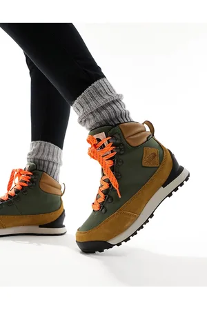 The North Face Back-To-Berkeley IV - Scarponcini da trekking impermeabili kaki e color pietra