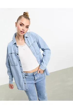 New Look Camicia in denim oversize