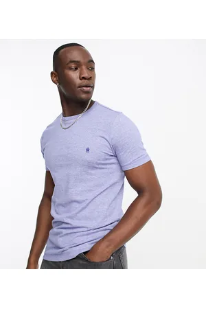 French Connection Tall - T-shirt acceso a righe micro