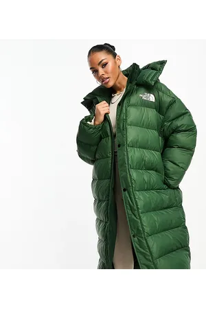 The North Face Acamarachi - Piumino oversize scuro taglio lungo - In esclusiva per ASOS