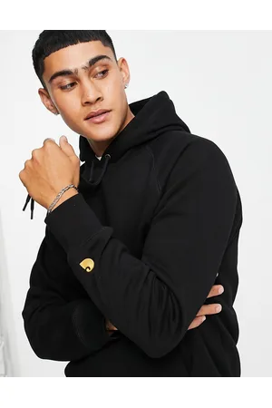 Carhartt Chase - Felpa con cappuccio nera