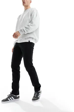 Ralph Lauren Pantaloni chino slim elasticizzati in twill neri