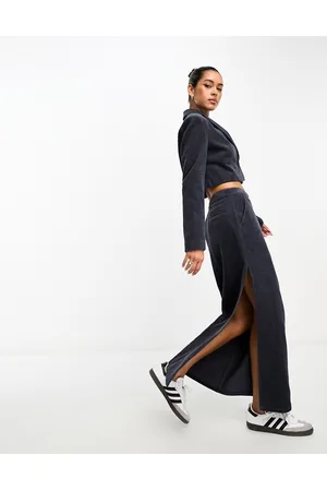 ASOS Gonna lunga in velluto a coste in coordinato