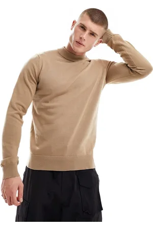 French Connection Dolcevita cammello in cotone
