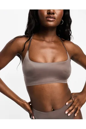 Magic Bodyfashion - Reggiseno morbido color espresso lucido con scollo rotondo
