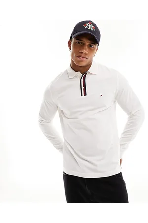 Tommy Hilfiger Bold Gs - Polo vestibilità classica a maniche lunghe antico