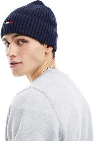 Tommy Hilfiger Berretto a coste con logo a bandiera
