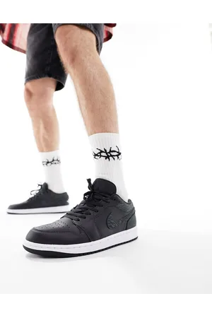 Jordan Air 1 - Sneakers basse nere e bianche