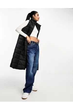 Barbour Thompson - Gilet trapuntato lungo con zip