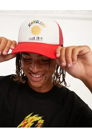 Karl Kani Cappellino trucker e bianco con logo