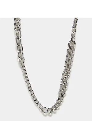 Reclaimed Collana a catenina unisex in acciaio inossidabile