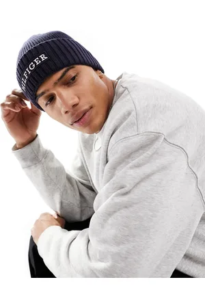 Tommy Hilfiger Berretto blu con logo
