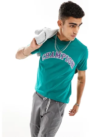 Champion Rochester - T-shirt stile college scuro con logo