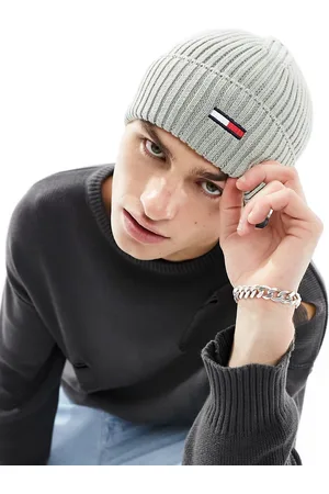Tommy Hilfiger Berretto a coste con logo a bandiera