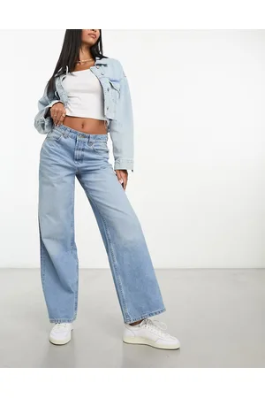 ASOS Jeans dad lavaggio medio