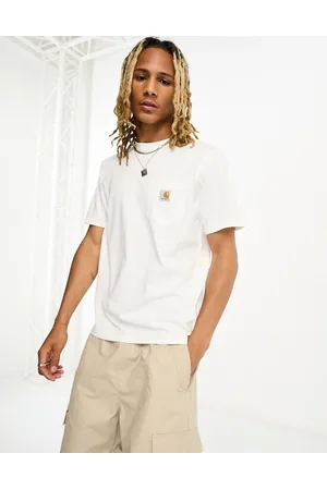 Carhartt T-shirt con tasca bianca