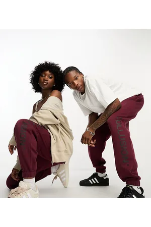 COLLUSION Unisex - Joggers bordeaux