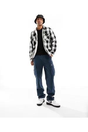 Dickies Sacramento - Camicia nera a quadri foderata