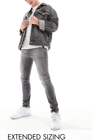 ASOS Jeans skinny vintage lavaggio grigio