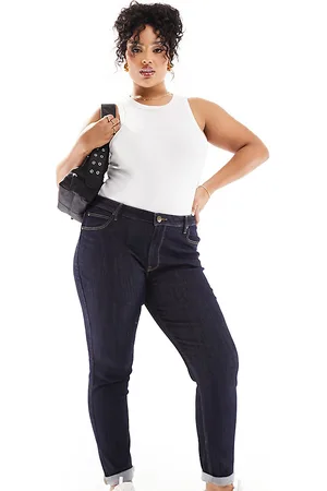 Lee Scarlett - Jeans skinny a vita alta indaco