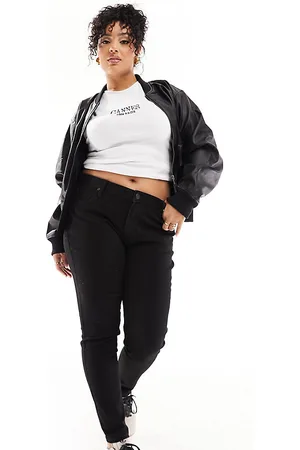 Lee Scarlett - Jeans skinny a vita alta neri