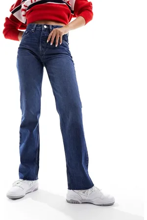 & OTHER STORIES Jeans slim a vita alta scuro