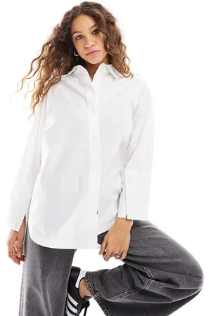 AllSaints Evie - Camicia a maniche lunghe bianca