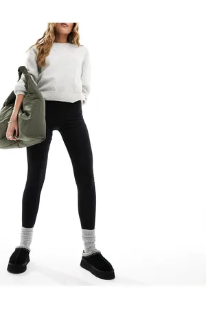 Pieces® Leggings a vita alta neri