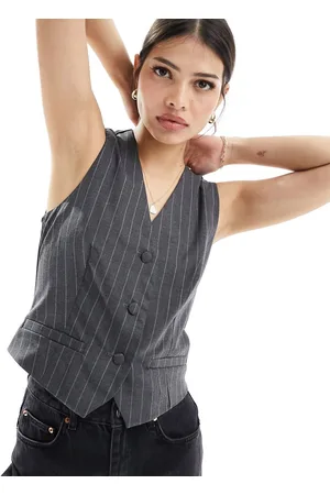 Pimkie Gilet sartoriale gessato
