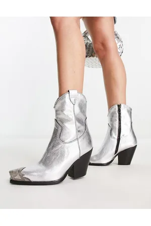 Free People Brayden - Stivali stile western peltro