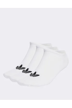 adidas Confezione da 6 paia di calzini bianchi con logo a trifoglio