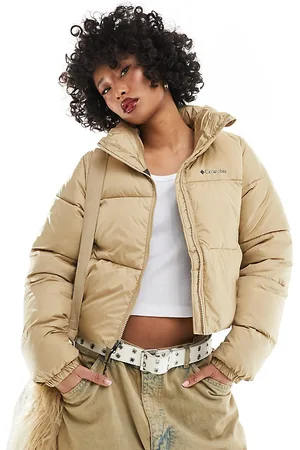 Columbia Puffect - Giacca corta beige - In esclusiva per ASOS