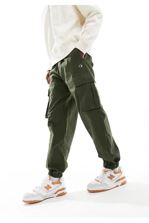 Champion Rochester - Pantaloni cargo kaki con fondo elasticizzato