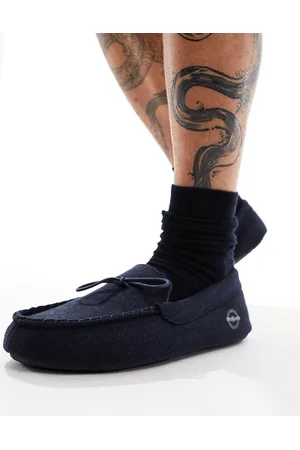 Lambretta Pantofole stile mocassino con motivo a spina di pesce