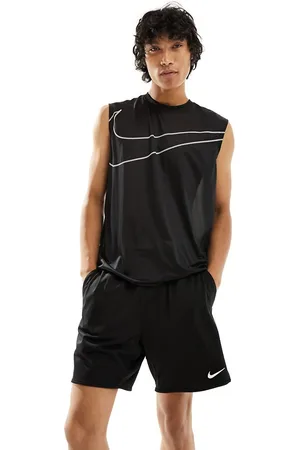 Nike Dri-FIT - Canotta nera con logo