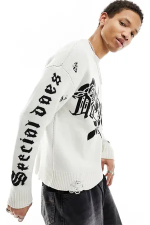 Bershka Maglione con motivo "No Return"