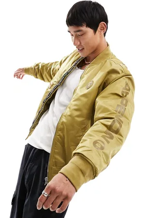 A Bathing Ape AAPE By A Bathing Ape - Now MA1 - Giacca bomber gialla